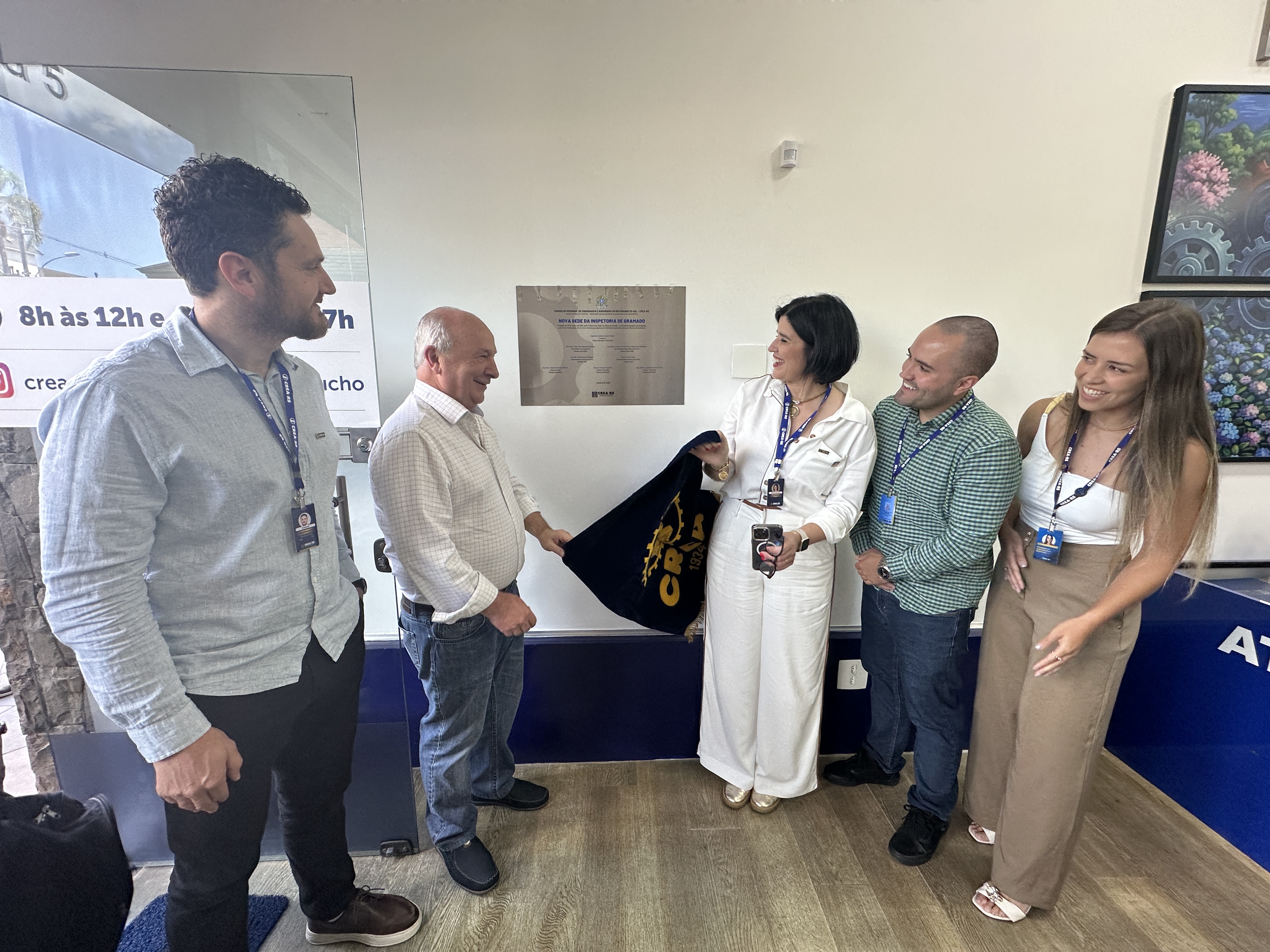 Descerramento da placa